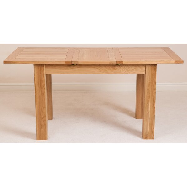 Gracie Oaks 90Cm Extendable Solid Oak Dining Table | Wayfair.co.uk